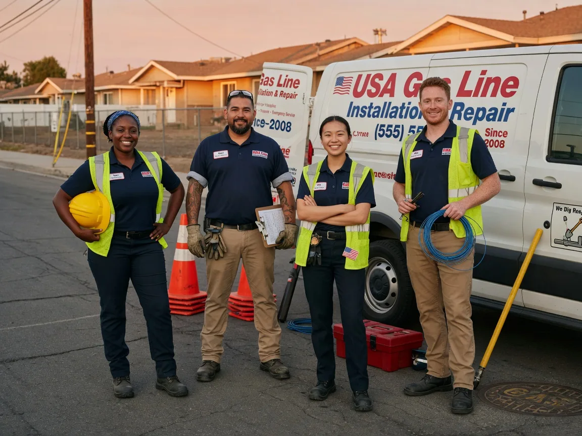 Gas Line Installation company in Salamonia, IN